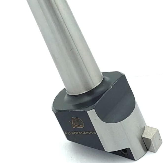 1-1/2" Inch Head Fly Cutter with MT2 Shank (M10 x 1.5 Drawbar) & HSS M2 5/16" Sq x 3" Inch Tool Bit 