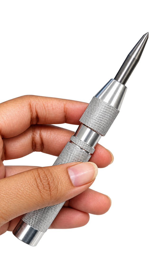 Heavy Duty Automatic Center Punch 5'' Inch Length 1/2'' width