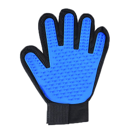 Buyohlic Grooming Mitt for Dogs, Cats, Rabbits & Horses with Long/Short/Curly Hair | Pet Hair Gloves for Pet Hair Removal Pet Grooming Glove - Gentle Deshedding Brush Glove