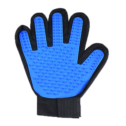 Buyohlic Grooming Mitt for Dogs, Cats, Rabbits & Horses with Long/Short/Curly Hair | Pet Hair Gloves for Pet Hair Removal Pet Grooming Glove - Gentle Deshedding Brush Glove