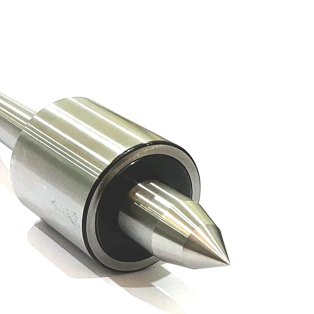 Buyohlic Double Bearing Lathe Pipe Cum Revolving Center Plain Body- 2MT (Under 5 Microns Runout)