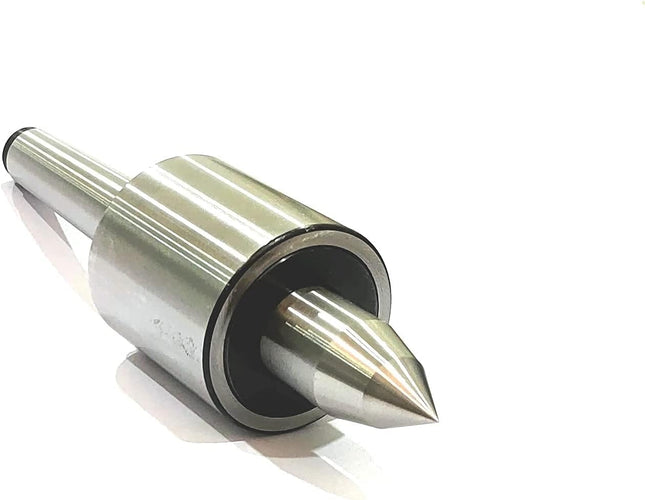 Buyohlic Double Bearing Lathe Pipe Cum Revolving Center Plain Body- 2MT (Under 5 Microns Runout)