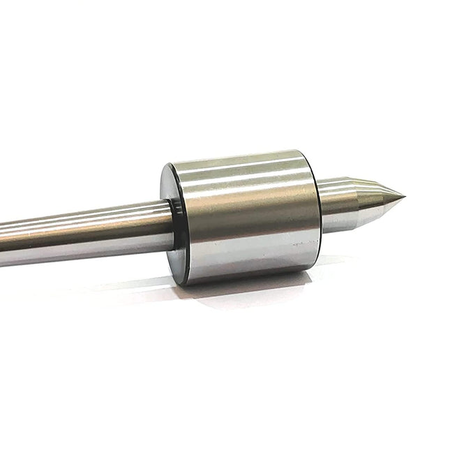 Buyohlic Double Bearing Lathe Pipe Cum Revolving Center Plain Body- 2MT (Under 5 Microns Runout)