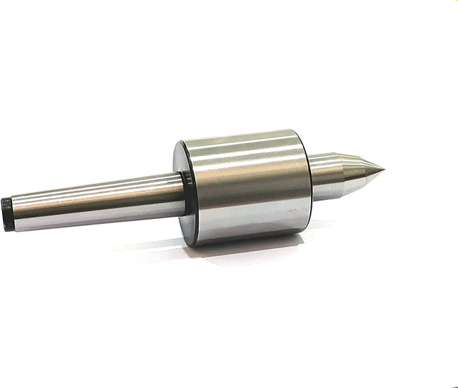 Buyohlic Double Bearing Lathe Pipe Cum Revolving Center Plain Body- 2MT (Under 5 Microns Runout)