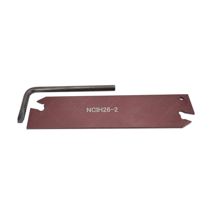 Rigid T-Parting Cut Off Holder & Grooving Tool Block For CNC Lathe Machine