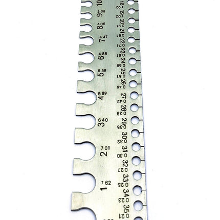 SWG Metal Wire Sheet Thickness Diameter Gauge