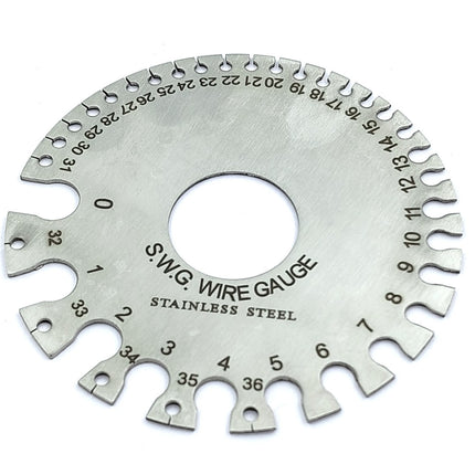 SWG Metal Wire Sheet Thickness Diameter Gauge