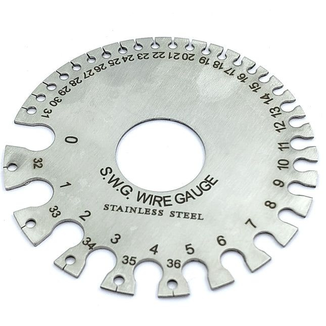 SWG Metal Wire Sheet Thickness Diameter Gauge