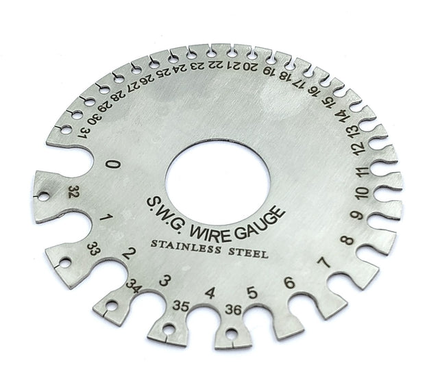 SWG Metal Wire Sheet Thickness Diameter Gauge