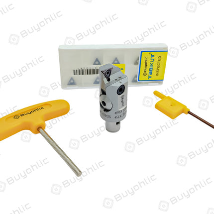 SDJ Indexable Fine Boring Head 1 Div ~ 0.01 mm II Range 20 to 28 mm-LBK TPGH0902