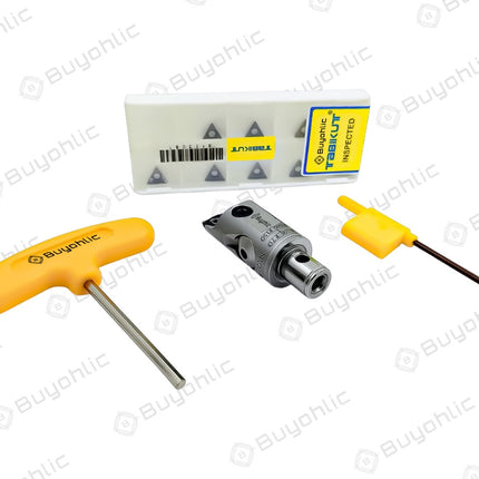 SDJ Indexable Fine Boring Head 1 Div ~ 0.01 mm II Range 20 to 28 mm-LBK TPGH0902