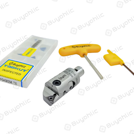 SDJ Indexable Fine Boring Head 1 Div ~ 0.01 mm II Range 20 to 28 mm-LBK TPGH0902