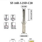 Dia 16 mm-Right Hand-Long 52 mm