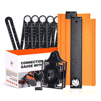 Buyohlic International Multifunction Profile Contour Gauges