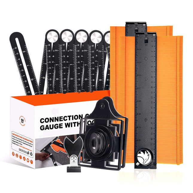 Buyohlic International Multifunction Profile Contour Gauges