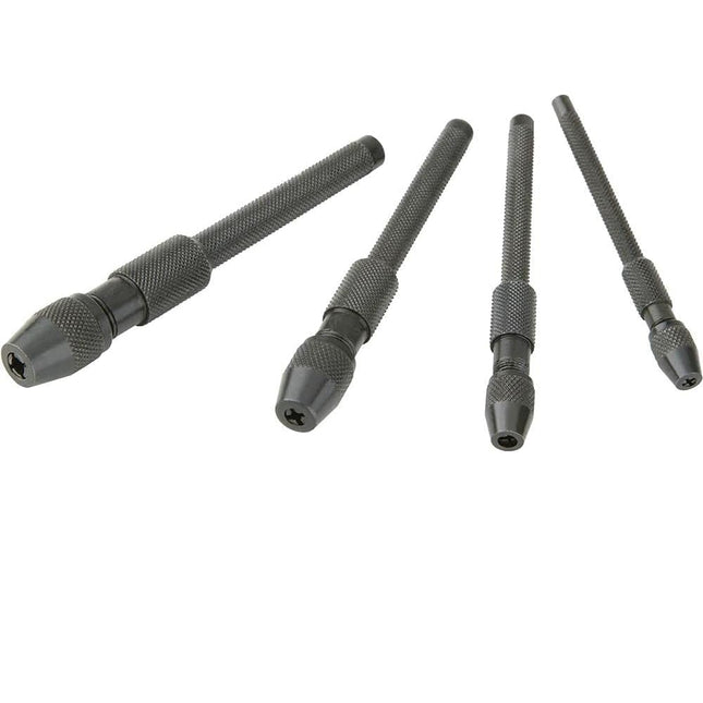 Set of 4 Pcs Pin Chuck Collet Vise Vice- Metric Capacity 0-4 MM