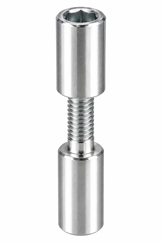 Tie bolt nuts M8 Bolt & M8 Nut Manufactured from forging with turning on CNC threading on conventional thread rolling