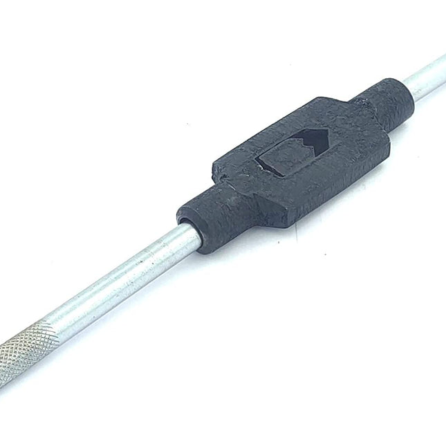 Adjustable Tap Wrench Handle for Tapping Reamer (Chrome Handle Wrinkle Paint 1/2")