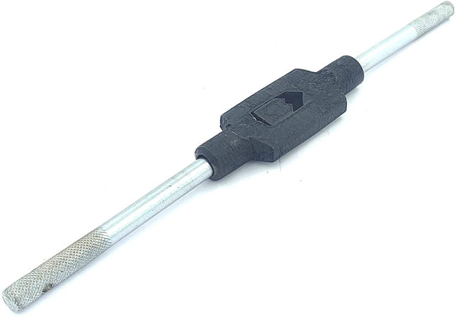 Adjustable Tap Wrench Handle for Tapping Reamer (Chrome Handle Wrinkle Paint 1/2")