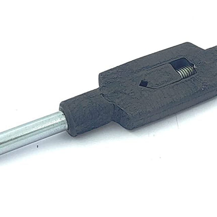 Adjustable Tap Wrench Handle for Tapping Reamer (Chrome Handle Wrinkle Paint 1/2")