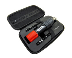 20 Pcs Preset Torque Screwdriver with S2 Bits, 1/4” Drive Torque Wrench Screwdriver Set for Maintenance, Tools, Bike Repairing and Mounting, Torque Range 1~ 6 N.m