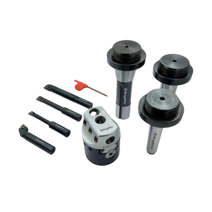 2" Inch Head Diameter Boring Head with Indexable Boring Bars -Imperial Standards
