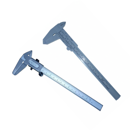 Buyohlic 2-Pack Vernier Caliper Measuring Tools – Metric & Imperial Dual Scale for Accurate Measurement