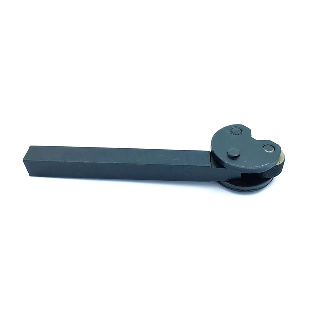 Lathe knurling tool pivot head 1/2 inch shank