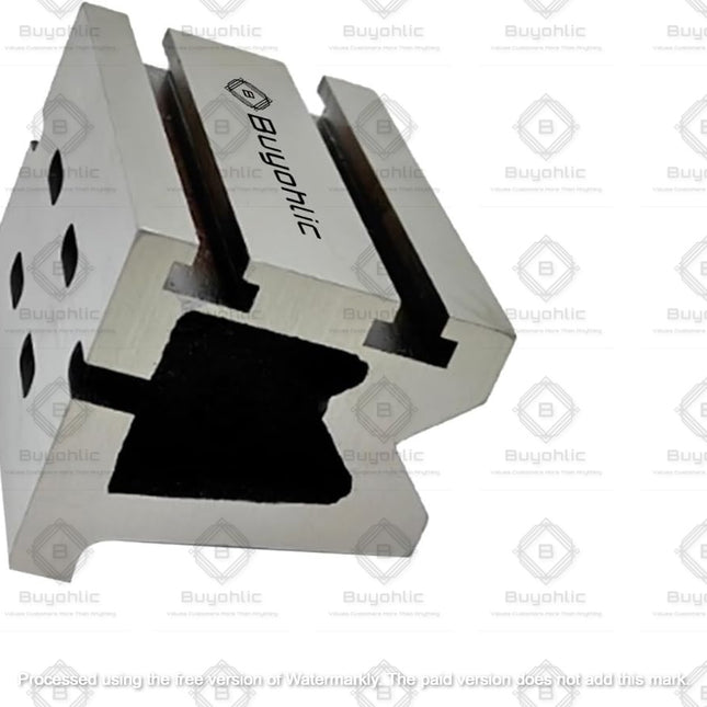 Graded Caste Iron Vee Angle Plates-stress Relieved Slotted