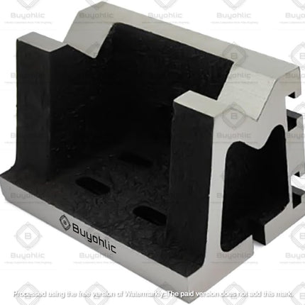 Graded Caste Iron Vee Angle Plates-stress Relieved Slotted