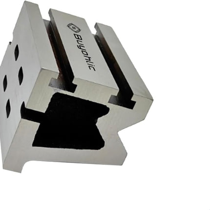 Graded Caste Iron Vee Angle Plates-stress Relieved Slotted