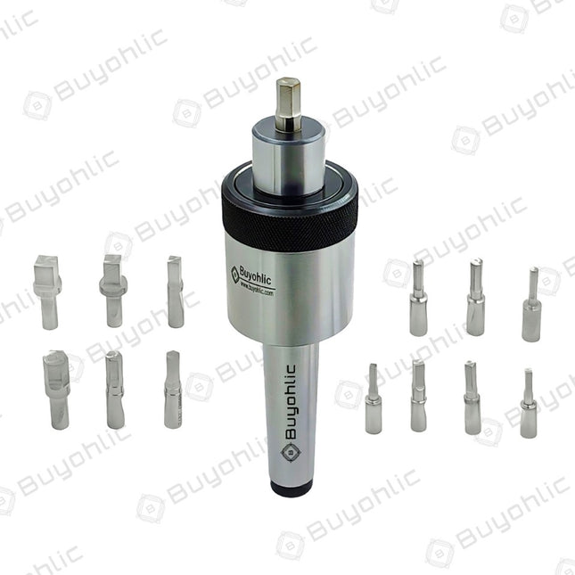 Lathe's Live Revolving Center-Centre with HSS Hardened Broaches