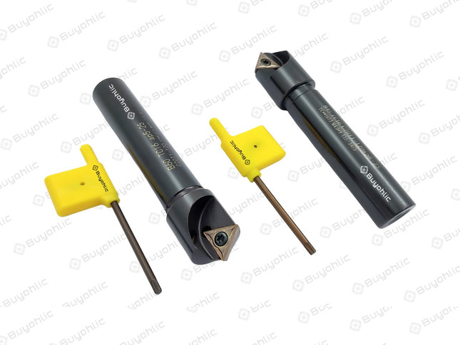 Indexable Carbide Insert 45 Degree Chamfer Tool 120 mm Long & 10 Pcs Extra Spare Inserts