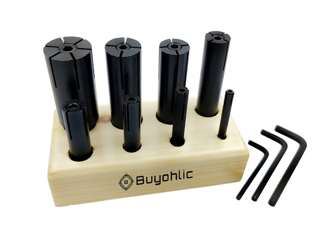 Hand Expanding Arbor Set of 8 Pcs - Size Range 1/4" to 1-1/4" Precision Engineering Machine Tools