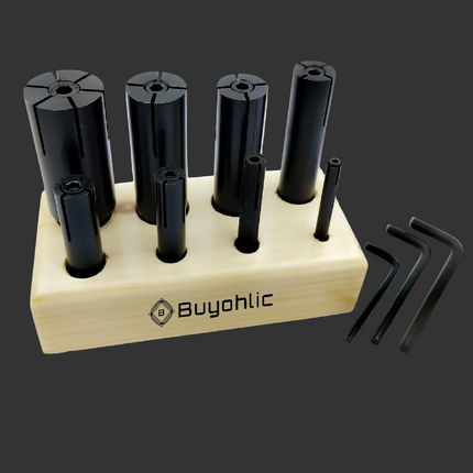 Hand Expanding Arbor Set of 8 Pcs - Size Range 1/4" to 1-1/4" Precision Engineering Machine Tools