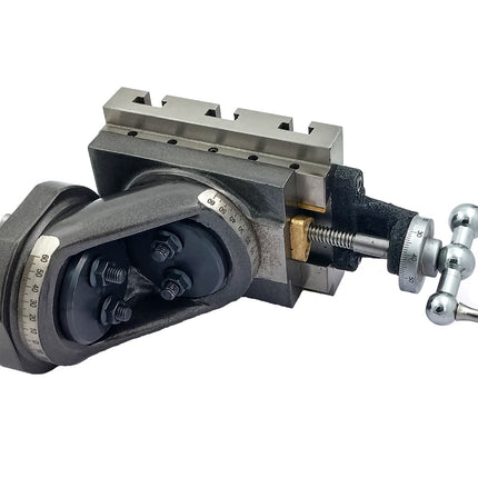 Lathe Milling Vertical Slide Swivel 4"x 5" (100 X1 25mm) And 2-3/8" Inches (60 mm) Steel Grinding Vice