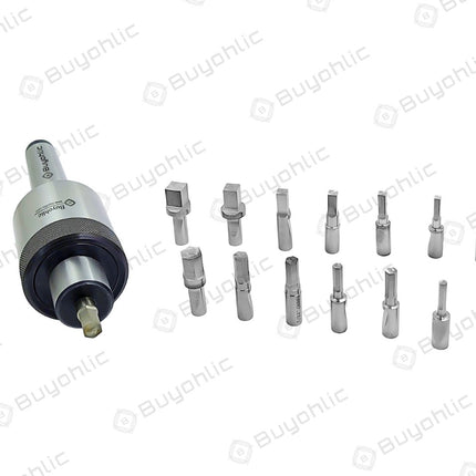Lathe's Live Revolving Center-Centre with HSS Hardened Broaches
