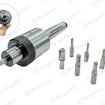 Lathe's Live Revolving Center-Centre with HSS Hardened Broaches