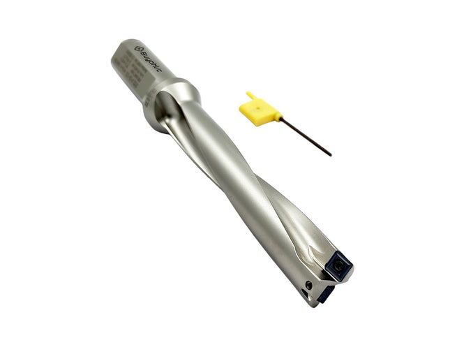 Indexable Insert U Drill 13.5 MM II Weldon Shank II Through Coolant II 10 pcs Carbide Inserts FREE