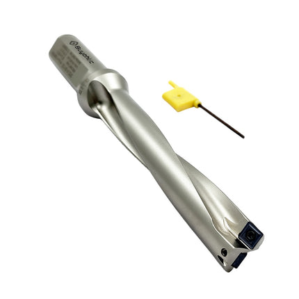 Indexable Insert U Drill 16.5 MM II Weldon Shank II Through Coolant II 10 pcs Carbide Inserts FREE
