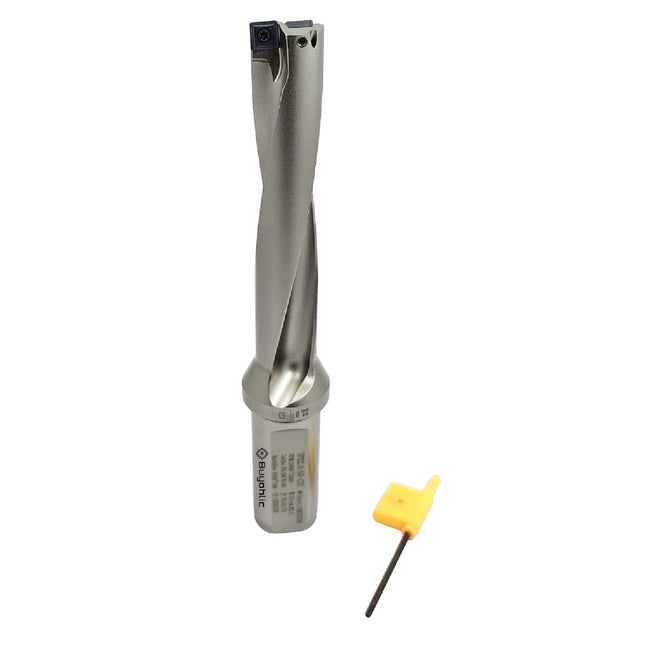 Indexable Insert U Drill 15.5 MM II Weldon Shank II Through Coolant II 10 pcs Carbide Inserts FREE
