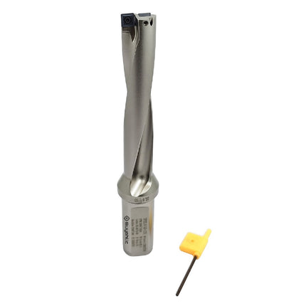 Indexable Insert U Drill 16.5 MM II Weldon Shank II Through Coolant II 10 pcs Carbide Inserts FREE