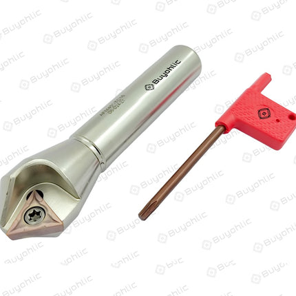 Indexable Carbide Insert 45 Degree Chamfer Tool 120 mm Long & 10 Pcs Extra Spare Inserts