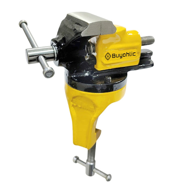 Professional Baby Portable Bench Clamping Vice Vise 360° Swivel Base Revolving Base