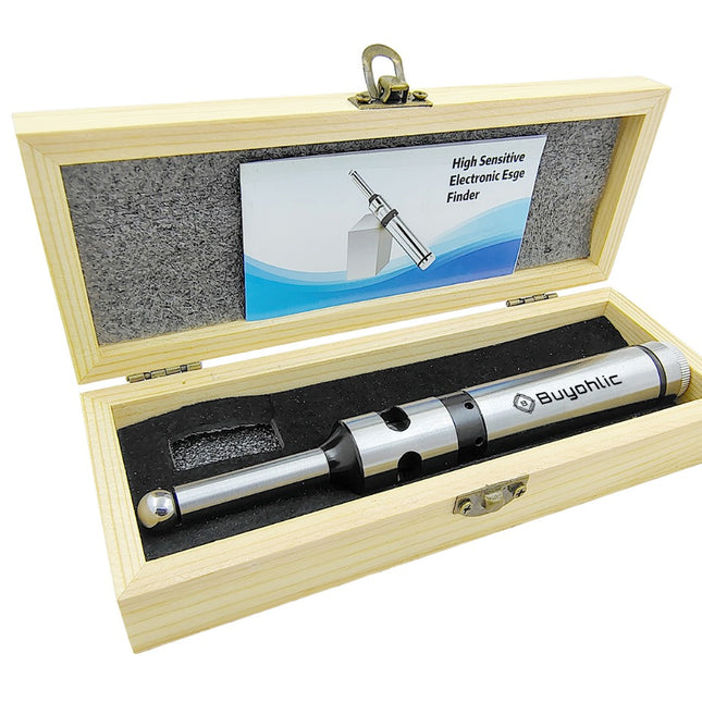 Buyohlic Electronic Edge Center Finder with LED and Beep for Milling CNC Lathe