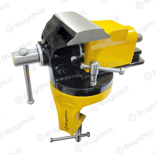 Professional Baby Portable Bench Clamping Vice Vise 360° Swivel Base Revolving Base