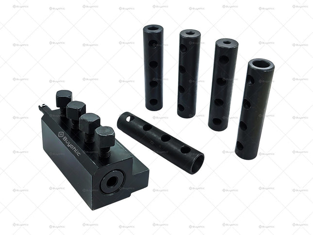 CNC Lathe Universal Boring Tool Holder with Interchangeable Sleeves – Precision Boring Bar Holder for CNC & Traditional Lathe Machines