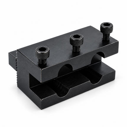 Adjustable Height Lathe Turning Tool Holder – 16mm Square Shank Capacity
