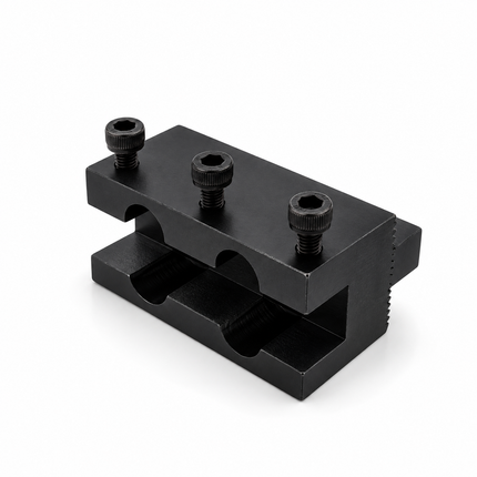 Adjustable Height Lathe Turning Tool Holder – 16mm Square Shank Capacity