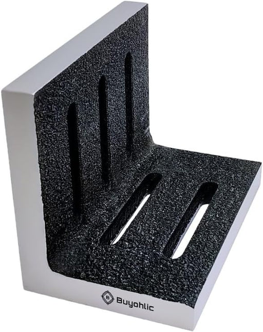 Ground Slotted Caste Iron Angle Plate 7" x 5.5" x 4.5" Inches